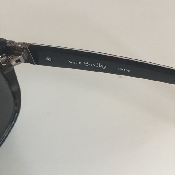 Vera Bradley eyeglass frame. Havana rose 55-16 135 - Picture 5 of 6